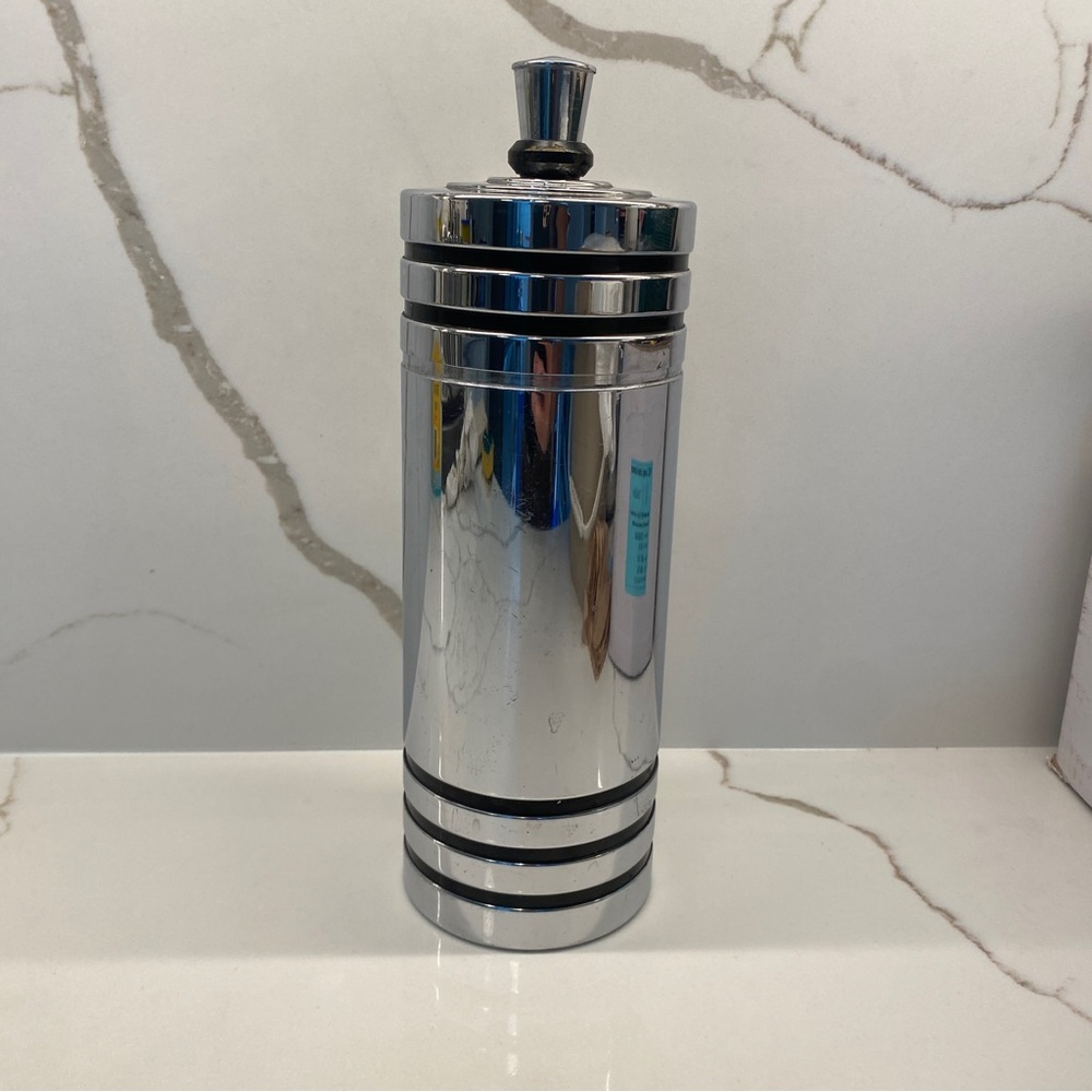 Vintage Art Deco Cocktail Shaker by Chase USA